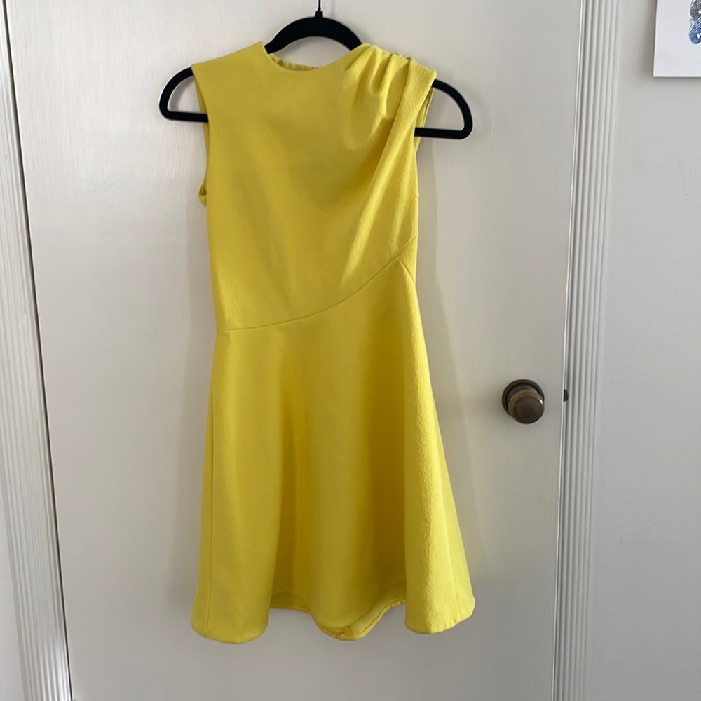 Vintage 1950s buttercup mini dress